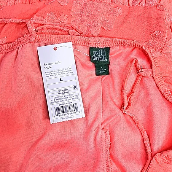 Mini Skater Dress, Triangle Cup Tiered - Wild Fable, Sz L - Picture 5 of 6